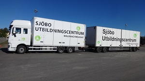Skolans Lastbil och släp
