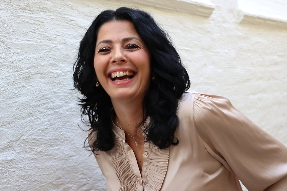 Porträtt Irini Papadopoulou förvaltningschef vård och omsorg Sjöbo kommun