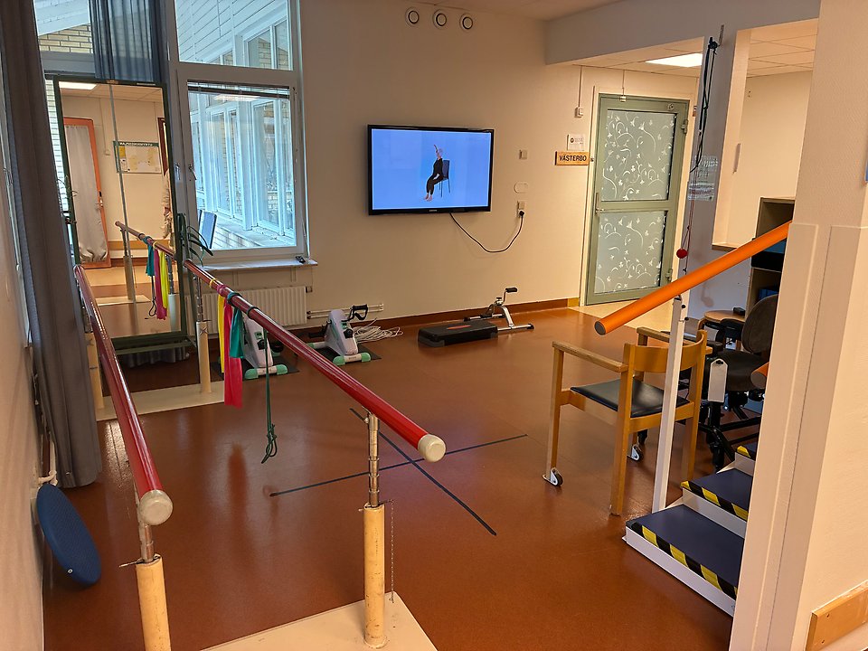 Björkbacken, träningsredskap